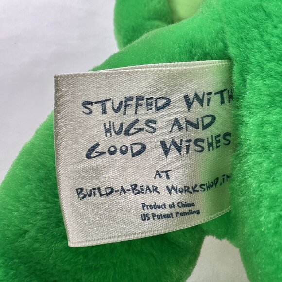 Build A Bear Turtle With Shell Backpack Not Attached Green Yellow Stuffed Animal - Picture 8 of 8